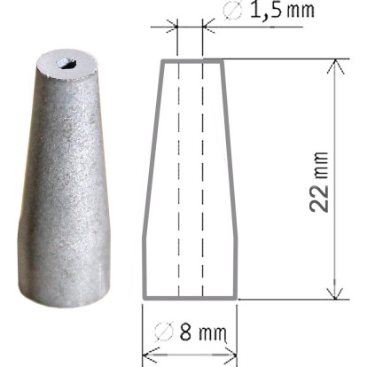 Сопло ТС 1,5 АСОЗ д/МС1.1 d=1.5мм / Аверон